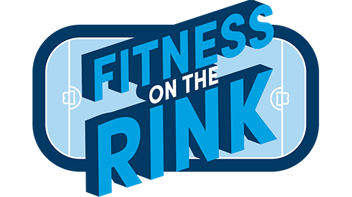 3d letters of Fitness on the Rink 