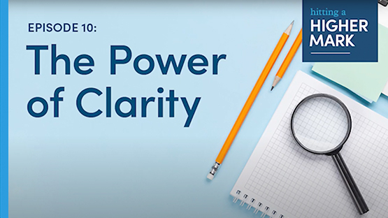 the power of. clarity