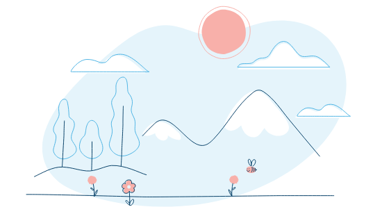 404 image illustrated mountain landscape